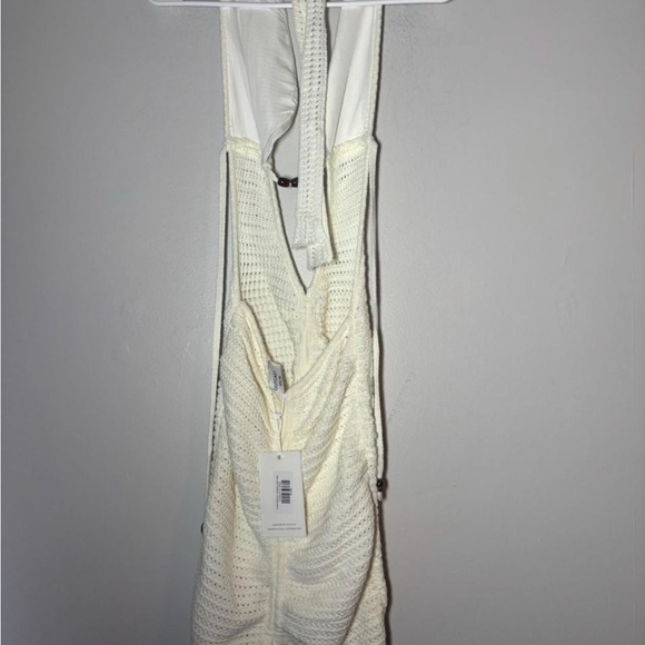 OUTCAST Alia knit mini dress in white size XXS-XS NEW - Picture 5 of 7